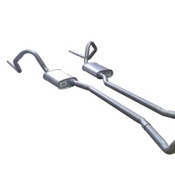 Ford Mustang Coupe & Fastback
289 & 302 Windsor 1964 to 1966 
Exhaust System Pipework Kit 
Direct Fit To Factory Manifolds