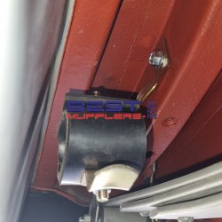 Ford Mustang 1964-1967 
Exhaust System Tailpipe Exhaust Rubbers 
Suits exhaust system pipework kit