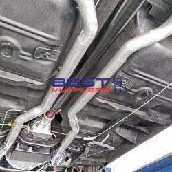 Ford Falcon XA XB XC Exhaust System Pipework Kit 57mm [KIT-PH4050-55-57