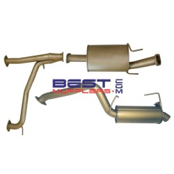 Pacemaker King Brown Cat-Back Exhaust System (KB9520-CB-MR) suits Nissan Patrol Y62 5.6L V8 (VK56).