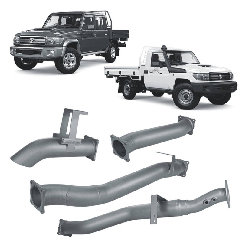 Redback Extreme 4-Inch DPF-Back Exhaust  System– 79 Series LandCruiser