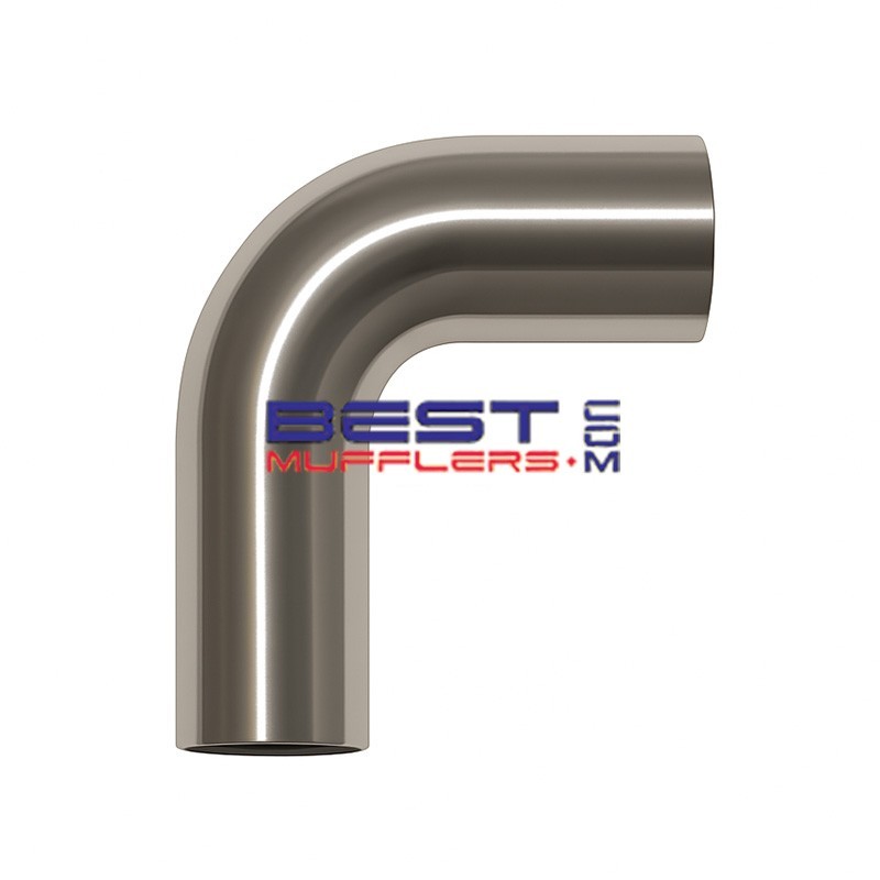 Mandrel Exhaust Bend 057mm (2.25") OD | 90° | 304 Stainless Steel