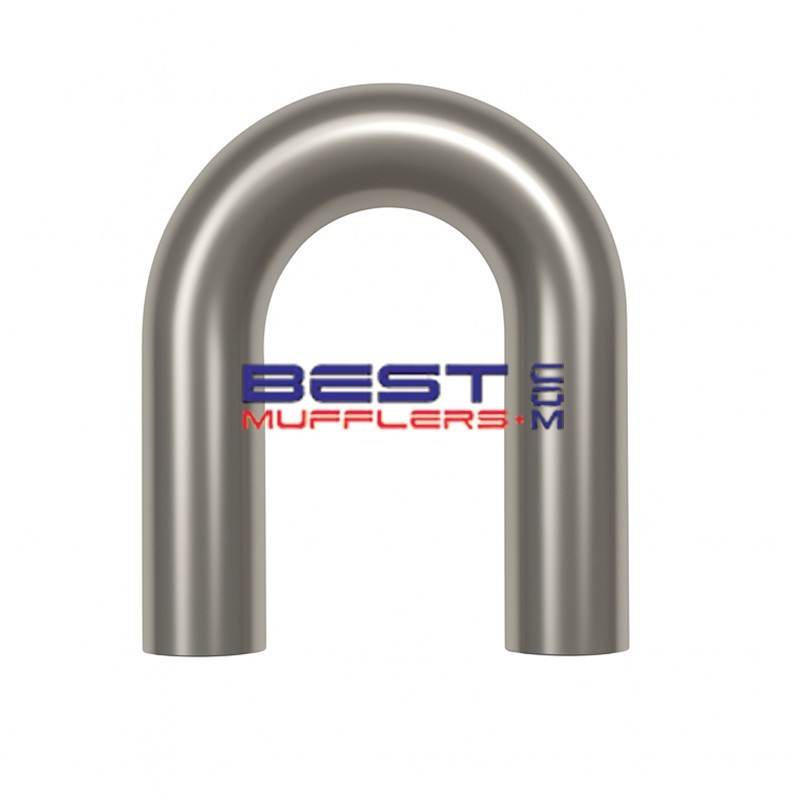 Mandrel Exhaust Bend 076mm (3.00") OD | 180° | 304 Stainless Steel