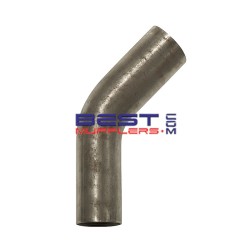 Mandrel Exhaust Bend 028mm (1.18") OD | 45° | Mild Steel Semi Bright