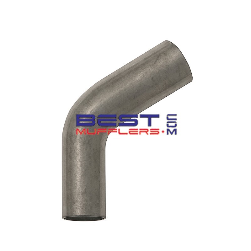 Mandrel Exhaust Bend 051mm (2.00") OD | 75° | Mild Steel Semi Bright – Precision mandrel bend with a 1.5D radius