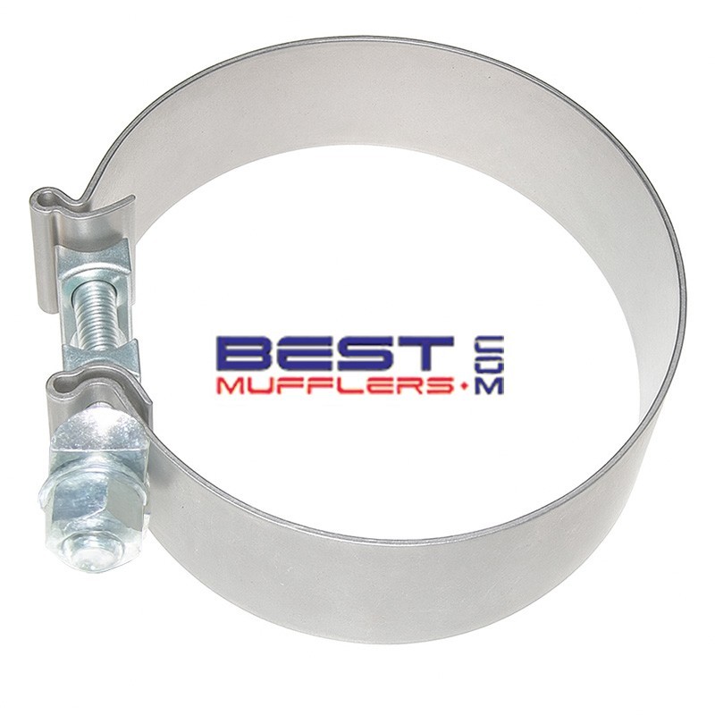 SBC600 Exhaust Clamp – heavy duty single bolt design to suit expanded pipe or muffler spigot size 152mm (6.00") ID.