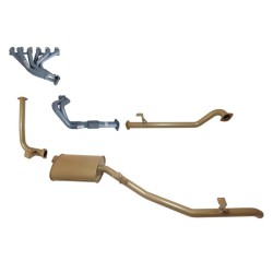 Toyota LandCruiser 75 Series HZJ75 Troop Carrier 4.2L 1HZ (1990–1999) – Pacemaker King Brown Exhaust System with Headers