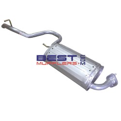 Factory fit muffler and tailpipe assembly for Hyundai i30 2.0 CVVT (2007–2012). Direct bolt-on replacement