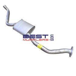 Direct fit factory-style replacement centre muffler assembly for Holden Commodore VP & VR Sedan IRS models (3.8L V6)