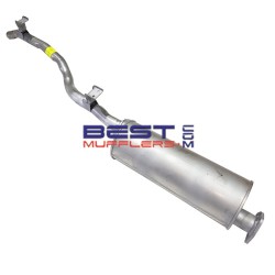 Toyota LandCruiser 75 Series HJ75 4.0L 2H Diesel Wagon 11/1984–12/1989 – Muffler & Tailpipe Assembly