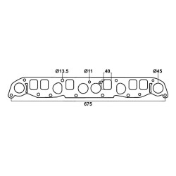 Jeep Cherokee XJ & Grand Cherokee ZJ 4.0L 1994-2001 Exhaust Manifold / Header Gasket DSF804G