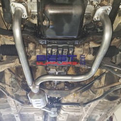 C8572 Engine Pipe + Catalytic Converter Assembly – direct-fit for Subaru Brumby 1.8L 4WD Without EGR Spacers(1988–1992).