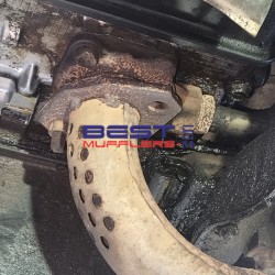 Subaru Brumby 1.8L 4WD with EGR spacers. Pictured Left side.