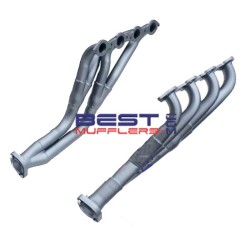 Exhaust Headers for Toyota LandCruiser 80 Series, 100 Series and 105 Series fitted with an LS Chevrolet V8 conversion.