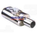 Xforce Varex Muffler 
2.50" Inlet 4.00" Outlet Universal Muffler 
PN# VMK8-250
