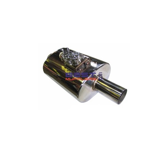Xforce Varex Adjustable Sound-Flow Muffler 76mm Inlet Remote Control
