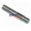 HVLS001 high-quality exhaust manifold stud featuring M10 × 1.25 fine thread and 50mm overall length with an 16mm shank depth