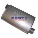 Lukey Super Turbo Sports Muffler 
Reverse Flow Design 
PN# LMT17732
