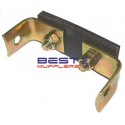 Exhaust System Rubber Hanger With Universal Mounting Brackets  
Used For Various Exhaust & Muffler Applications 
PN#UNB002