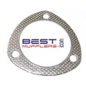 Exhaust Flange-Muffler Gasket 3 Bolt 070mm Centre Hole 85mm bolt distance [DWG010x1]