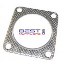 Exhaust Flange-Muffler Gaskets 4 Bolt 070mm Centre Hole 70mm-80mm bolt distance [DWG001x1]