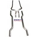 Ford Falcon XA XB XC Exhaust System Pipework Kit 57mm [KIT-PH4050-55-57