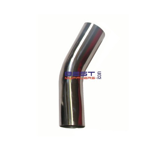 Mandrel Exhaust Bend 102mm (4.00") OD | 30° | 304 Stainless Steel