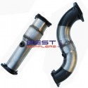 Ford Falcon FG XR6 Turbo  
Exhaust System Down Pipe / Dump Pipe With High Flow Catalytic Converter 
PN# TFG4SS-TFG4CSS