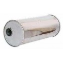 Powerflow Universal Performance Stainless Steel Sports Muffler 44mm id 6"rnd x 14" long [C14OO175R] Quiet