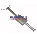 Factory Fit M7636 front muffler assembly suits Mazda MX6 2.2L Turbo 2-door coupe models from 1987 to 1991.