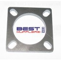 Exhaust System Flange Plate 
4 Bolt Design 63mm ID 
Slotted Holes 85mm to 102mm [Diagonal]