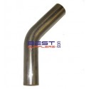 Mandrel Exhaust Bend  
054mm OD [2.18"] 
045 degrees  
Mild Steel 
PN# SB21845
