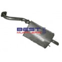 Factory Fit Exhaust Systems
Daewoo Tacuma
10/2000 to 12/2004
2.0ltr T20SED
Rear Muffler Assembly
PN#M3991