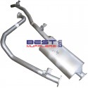 Berklee Exhaust Systems
Toyota Landcruiser HZJ79
4.2 1HZ Diesel
Sports Muffler & Tailpipe
PN# BS9906-BS9908