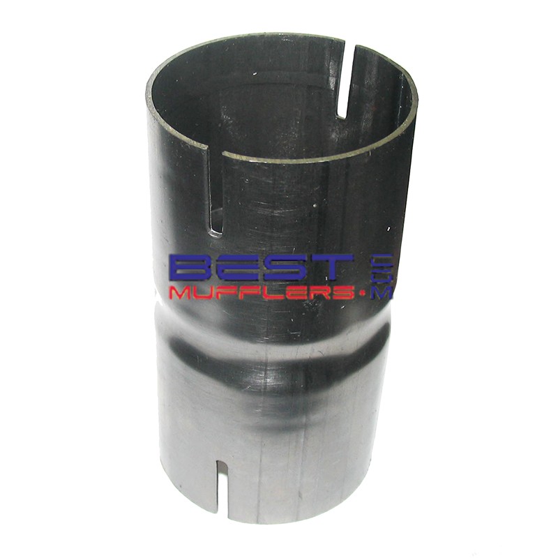 Exhaust Pipe Joining Sleeve 
Slips Over 2.50" [63mm] Pipe 
Mild Steel [Semi-Bright] 
PN# EXD250
