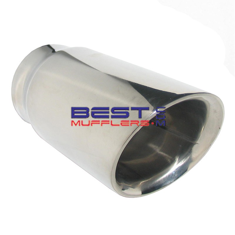 Chrome Exhaust Tip 
2.50" Inlet 
3.00" Outlet 
Polished Stainless Steel 
PN# RV410SS