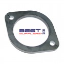 Exhaust System Flange Plate 
2 Bolt 76mm ID 105mm Bolt Distance 
Suits Universal Applications 
PN# FP276-105