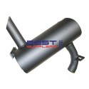 Mustang 940 Skid Steer 
Exhaust System Silencer / Muffler 
Australian Made 
PN# 17940T