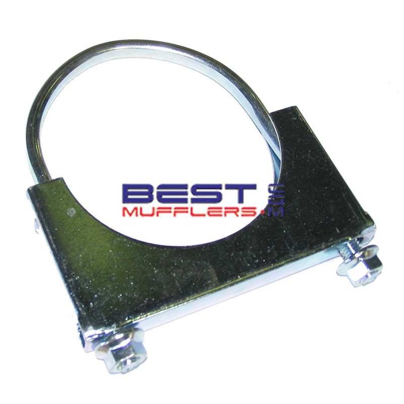 U Bolt Exhaust Clamp (FBC700-Clamp) – heavy duty flat-back clamp designed for 178mm–182mm (7.00"–7 1/8") exhaust pipe.