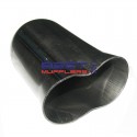 Exhaust Pipe Merge Collector 
Used to Merge 2 x 42mm Pipes into Single Pipe 
Mild Steel 
PN# CC203