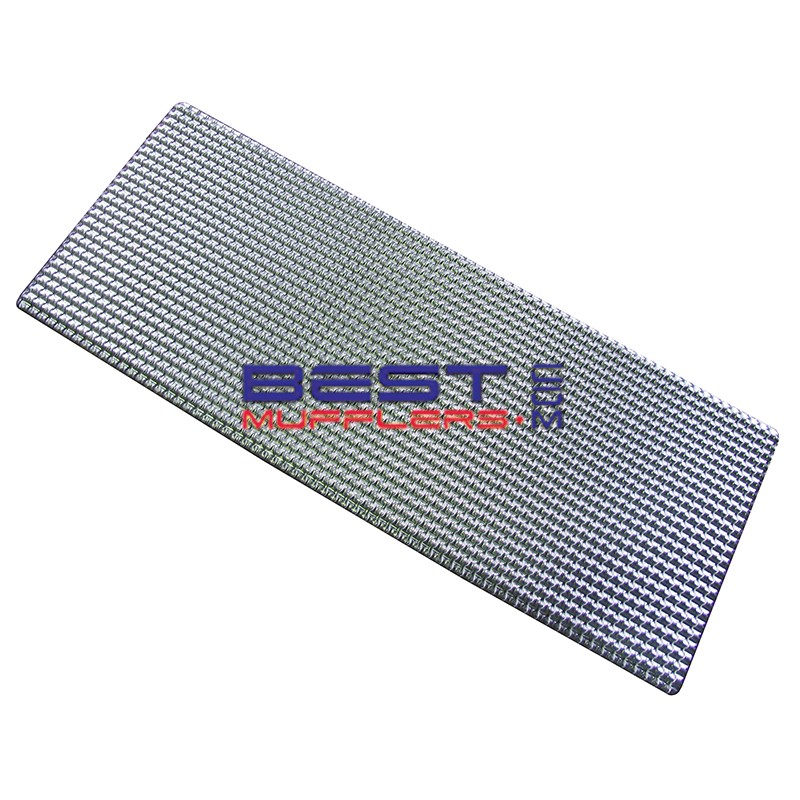 Aluminium Layered Heat Shielding Material 700mm x 580mm Rated to 900c [HR143]
