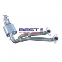 Toyota Landcruiser 80 Series FZJ80R 4.5 1FZFE 1992-1995 Engine Pipe & Muffler Assembly [M1351]