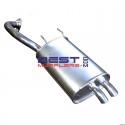 Mitsubishi Magna TH TJ Sedan 
1999 to 2004 3.0 & 3.5 V6 
Exhaust System Rear Muffler Assembly 
PN# BM4599 / M5185