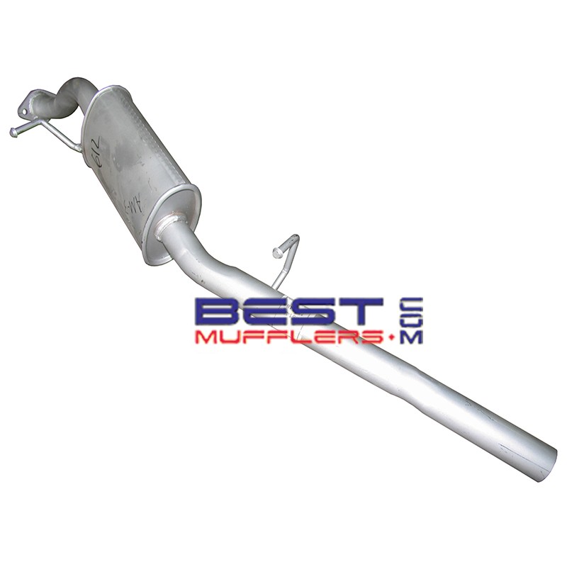 Mazda Bravo B2600 / B-Series and Ford Courier 2.6L rear muffler and tailpipe assembly
