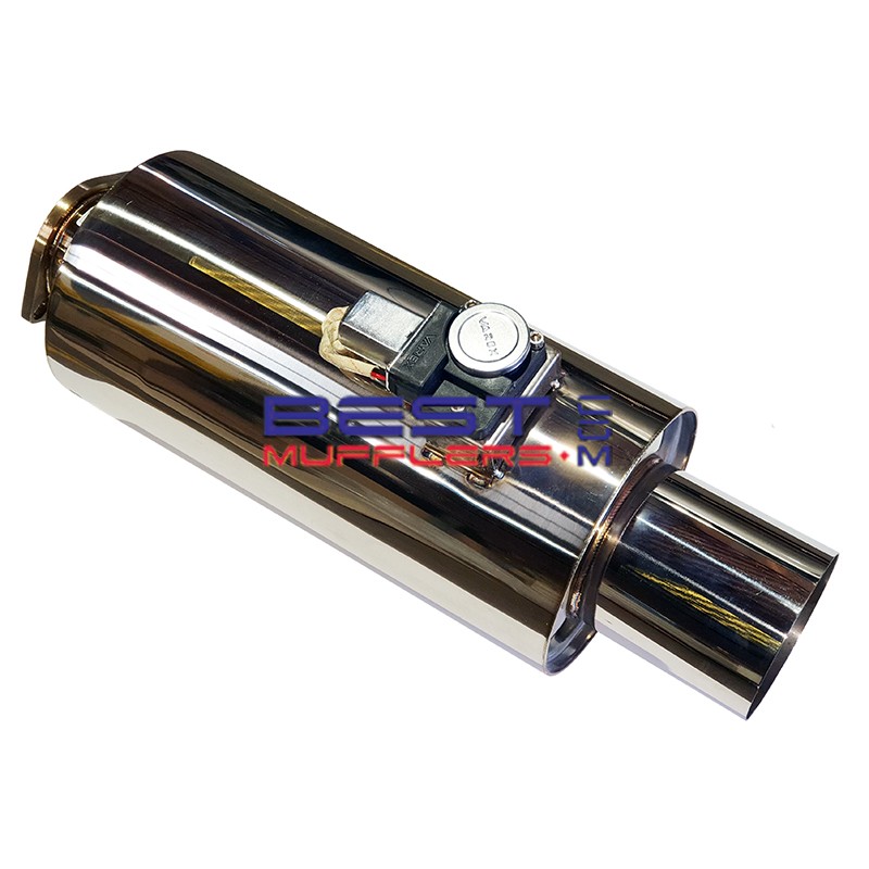 Xforce Exhaust Varex Muffler 
3.50" Inlet 4.50" Outlet Universal Cannon Muffler 
PN# VMK2G-350