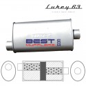 Lukey Universal Muffler
Great Quality
Original Chambered Design
51mm Inlet / Outlet
350mm Long
PN# L0099