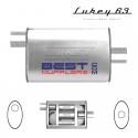 Lukey Super Turbo Sports Muffler 
Reverse Flow Design 
PN# LMT17733