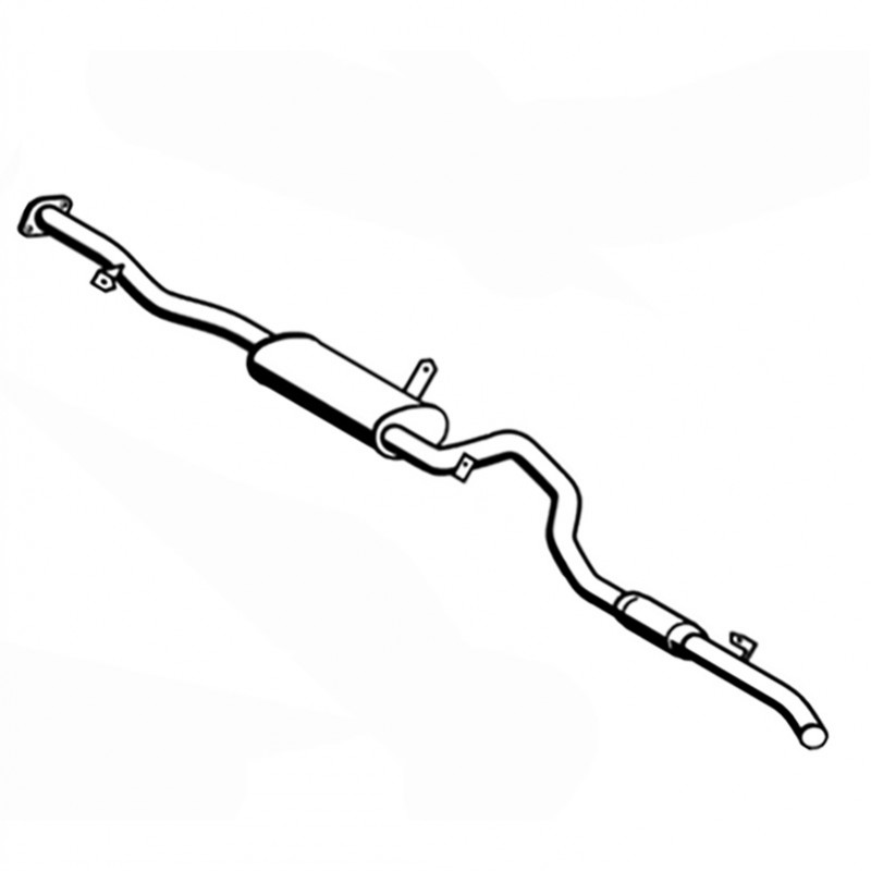Suzuki Vitara SE 1.6L SWB 2 Door Muffler Tailpipe Assembly – BM4621