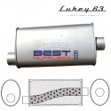 Lukey Sports Muffler 
Ultra Flow Design 
Universal Applications 63mm ID 
350mm Long 
PN# LMU17609