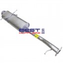 Mazda Bravo 2600 
2WD 2.6 8/1991 to 4/1996 All Body's 
Exhaust System Centre Muffler Assembly 
Australian Made 
PN# BM4385